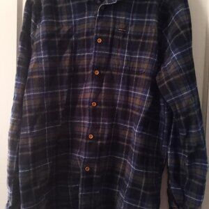 Men's Volcom Plaid Flannel Shirt